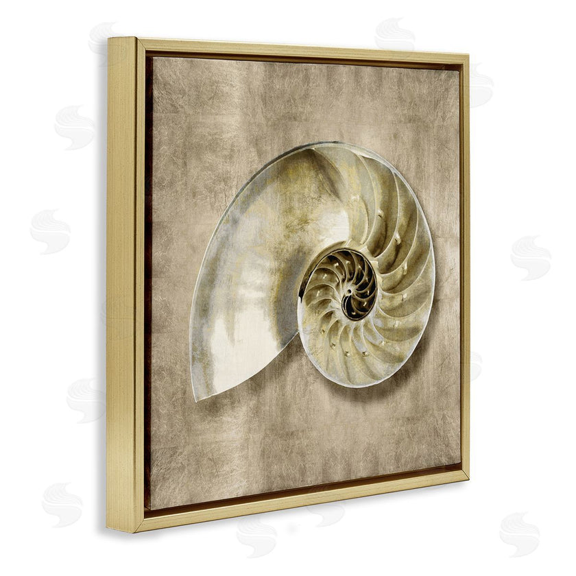 Caroline Kelly | Nautilus Shell Interior Intricate Animal Muted Neutral