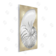 Caroline Kelly | Glam Tiger Stripe Sea Shell Grey Neutral over Beige