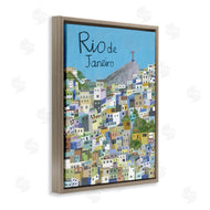 Carla Daly | Cliffside Rio de Janeiro Cityscape Brazilian Landmark