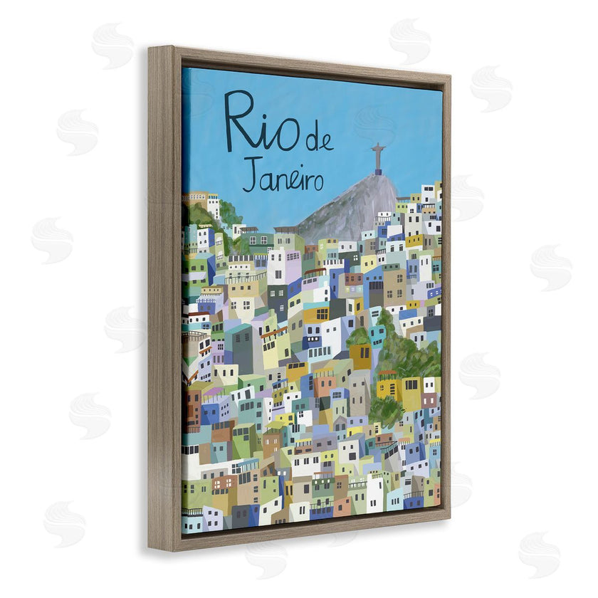 Carla Daly | Cliffside Rio de Janeiro Cityscape Brazilian Landmark