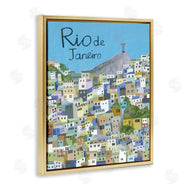 Carla Daly | Cliffside Rio de Janeiro Cityscape Brazilian Landmark