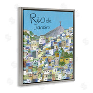 Carla Daly | Cliffside Rio de Janeiro Cityscape Brazilian Landmark