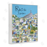 Carla Daly | Cliffside Rio de Janeiro Cityscape Brazilian Landmark