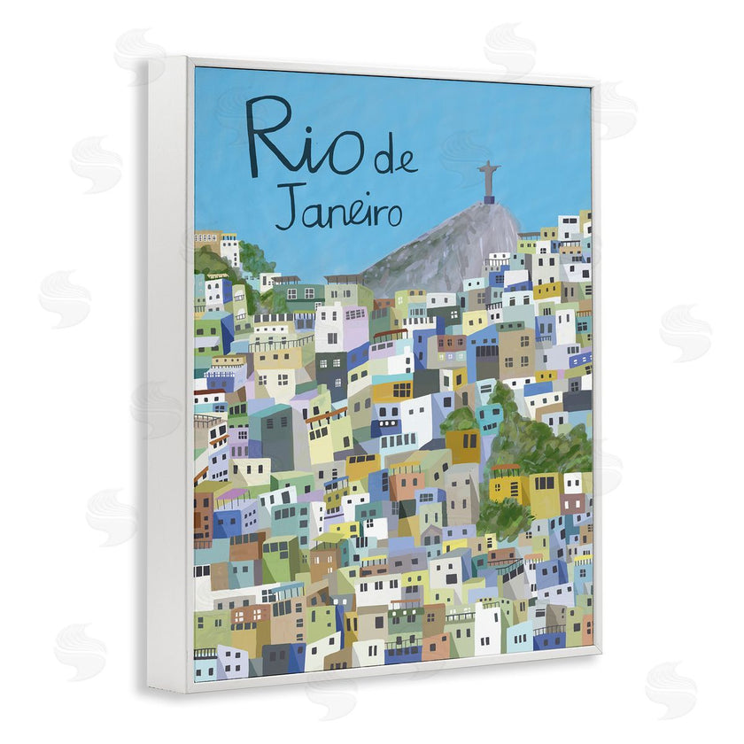 Carla Daly | Cliffside Rio de Janeiro Cityscape Brazilian Landmark