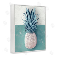 Ziwei Li | Tropical Pineapple Fruit Muted Green Beige