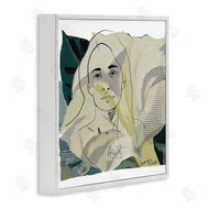 Nancy Ferrara | O'Keefe Artist Portrait Off-White Lily Floral