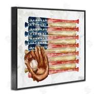 Ziwei Li | American Baseball Flag Children's Sports Mitt