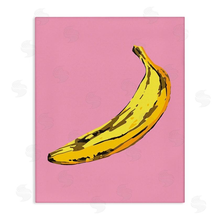 Ziwei Li | Banana Pink Pop Tropical Fun Minimal Fruit