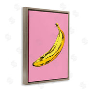 Ziwei Li | Banana Pink Pop Tropical Fun Minimal Fruit
