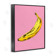 Ziwei Li | Banana Pink Pop Tropical Fun Minimal Fruit