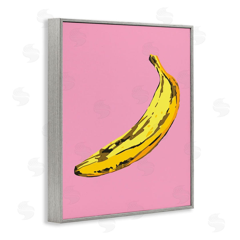 Ziwei Li | Banana Pink Pop Tropical Fun Minimal Fruit