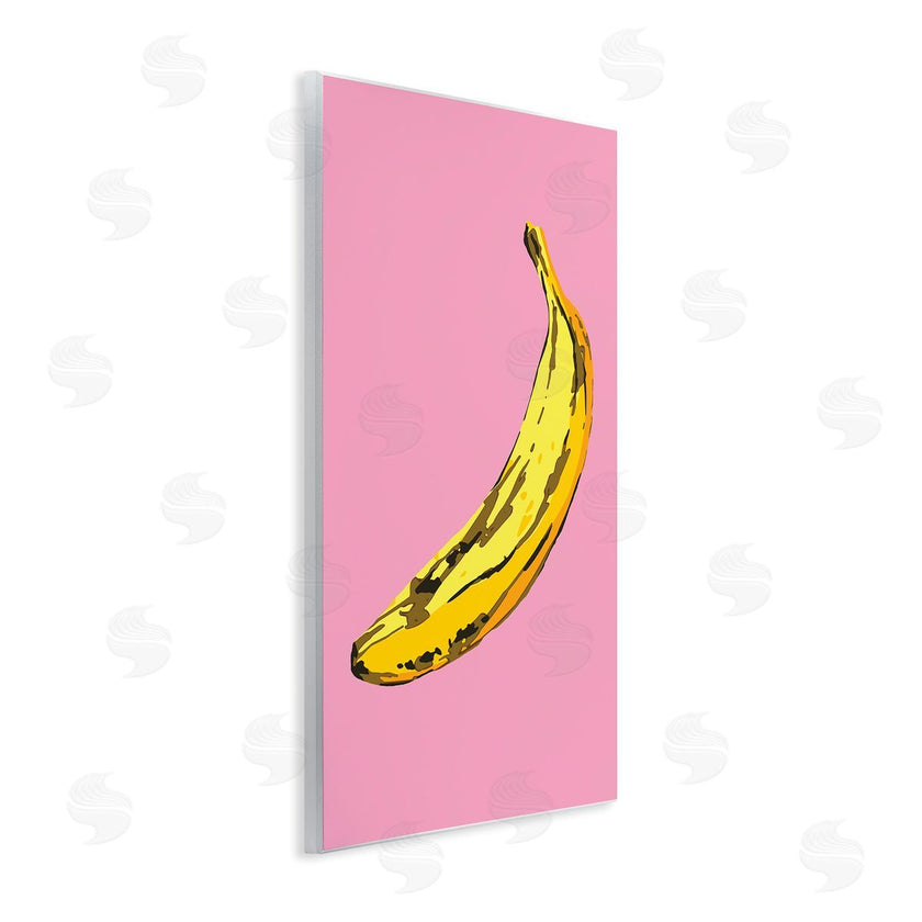 Ziwei Li | Banana Pink Pop Tropical Fun Minimal Fruit
