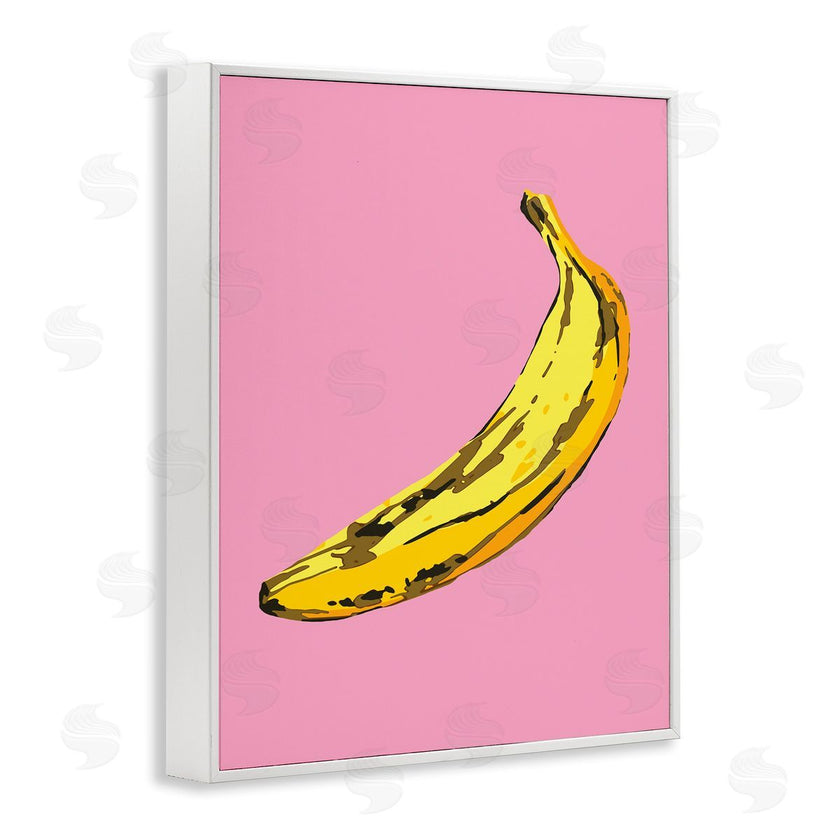 Ziwei Li | Banana Pink Pop Tropical Fun Minimal Fruit