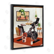 Ziwei Li | Glam Fashion Home Exercise Equipment Modern Interior