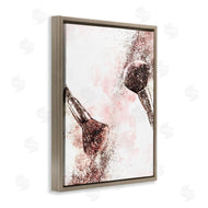 Ziwei Li | Glam Sparkle Cosmetic Brushes Pink Red Fashion