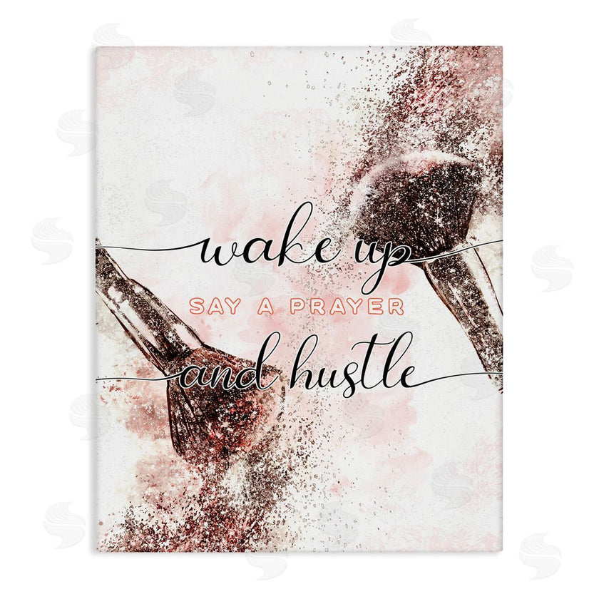 Ziwei Li | Pray And Hustle Phrase Glam Cosmetic Brush