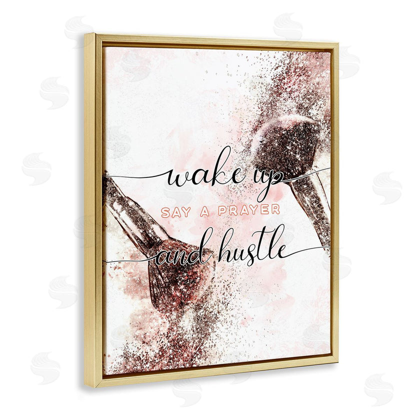 Ziwei Li | Pray And Hustle Phrase Glam Cosmetic Brush