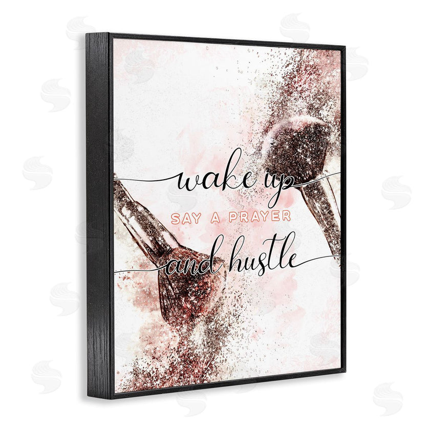 Ziwei Li | Pray And Hustle Phrase Glam Cosmetic Brush