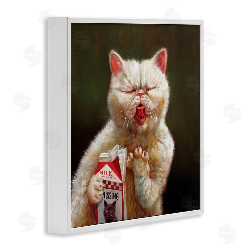 Lucia Heffernan | Missing Cat Milk Box Sour Face Family Pet