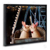 Lucia Heffernan | Rabbit Couple Romantic Ferris Wheel Kiss