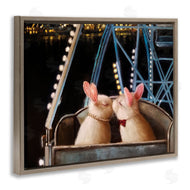 Lucia Heffernan | Rabbit Couple Romantic Ferris Wheel Kiss