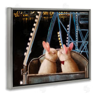 Lucia Heffernan | Rabbit Couple Romantic Ferris Wheel Kiss