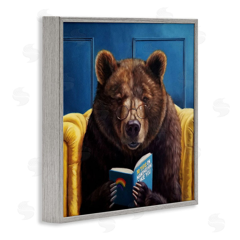 Lucia Heffernan | Brown Bear Reading Dating Book