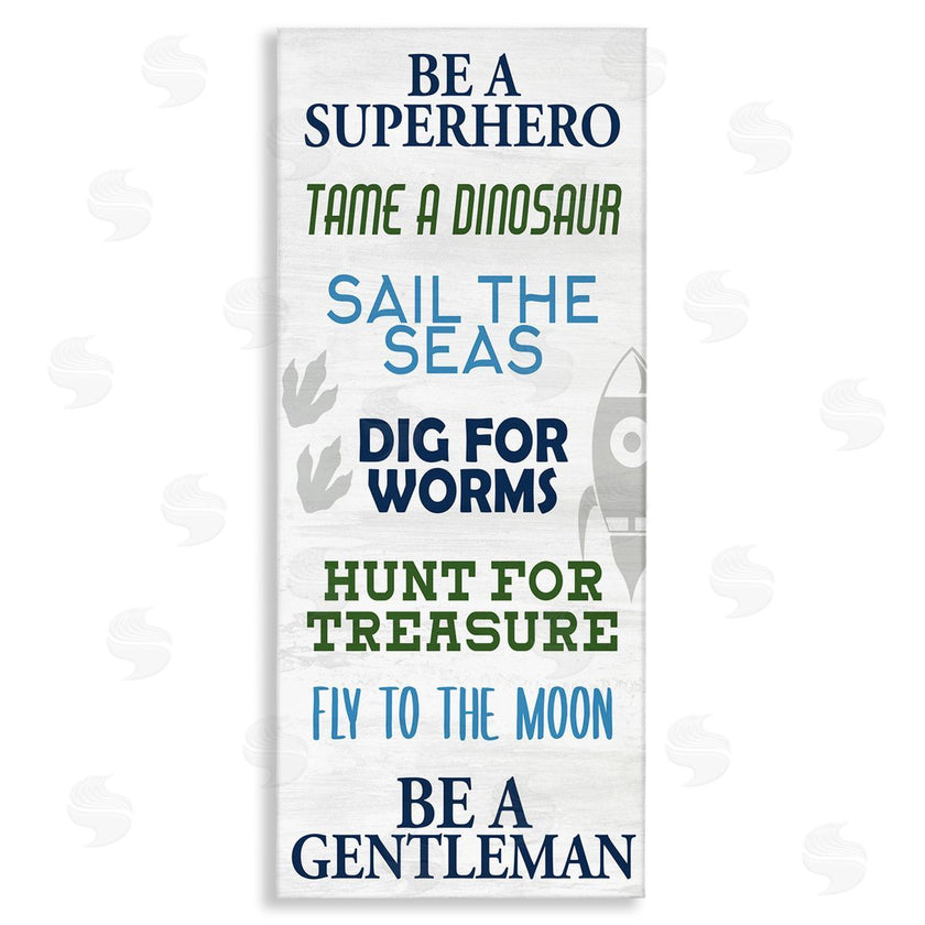 Kim Allen | Be A Superhero Sign Children's Imagination Phrases