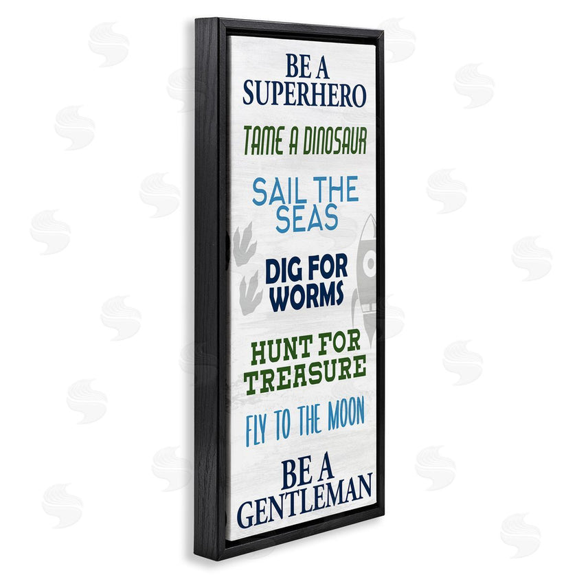 Kim Allen | Be A Superhero Sign Children's Imagination Phrases