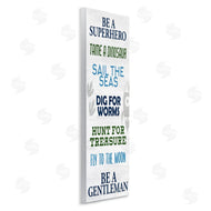 Kim Allen | Be A Superhero Sign Children's Imagination Phrases
