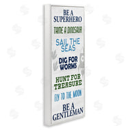 Kim Allen | Be A Superhero Sign Children's Imagination Phrases