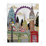 Sangita Bachelet | London England Landmarks Intricate Arabesque Patterns