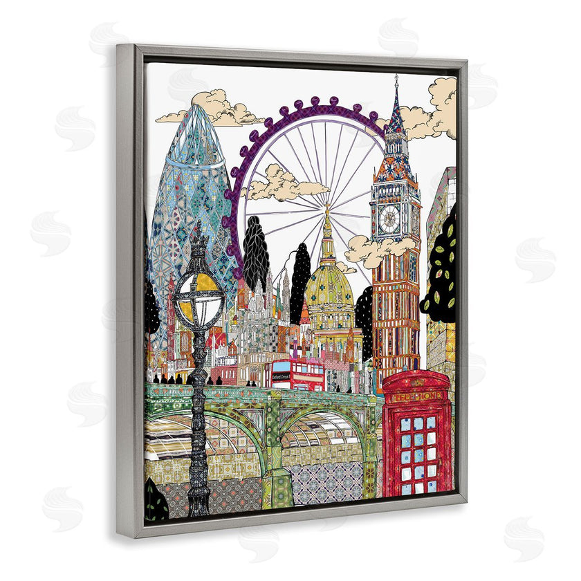 Sangita Bachelet | London England Landmarks Intricate Arabesque Patterns