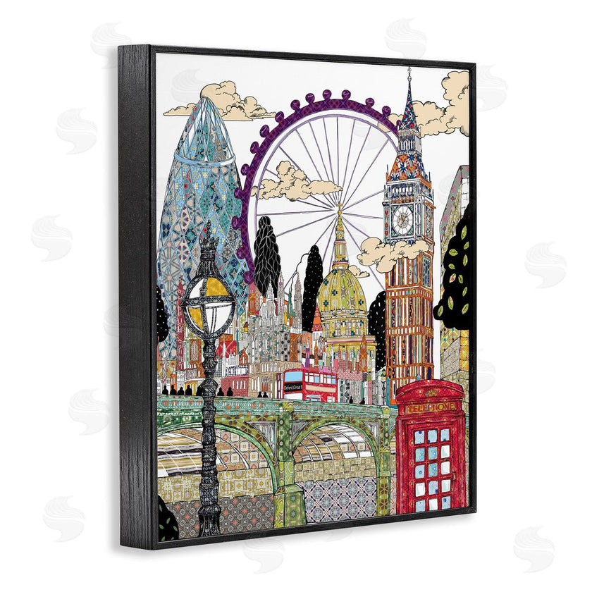 Sangita Bachelet | London England Landmarks Intricate Arabesque Patterns