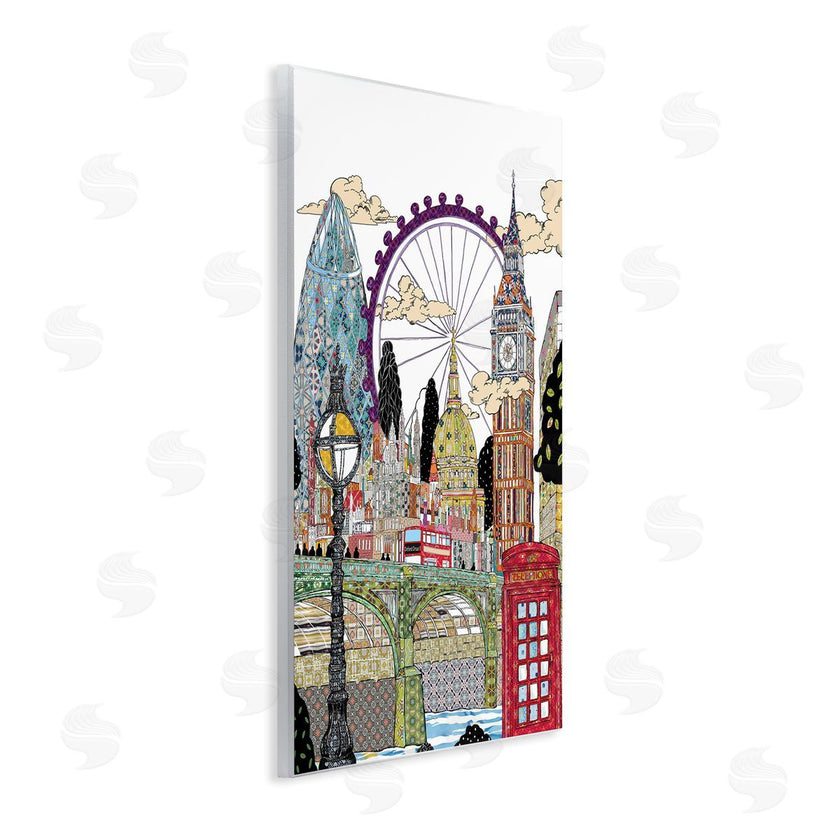 Sangita Bachelet | London England Landmarks Intricate Arabesque Patterns