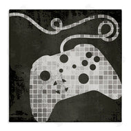 Stupell Studio | Video Game Controller Outline Geometric Square Pattern