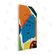 Nancy Ferrara | Modern Picasso Portrait Vibrant Abstract Shapes