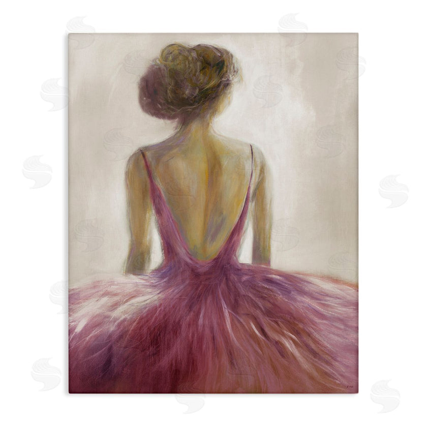 K. Nari | Abstract Pink Ballerina Tutu Female Dancer