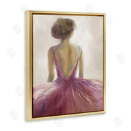 K. Nari | Abstract Pink Ballerina Tutu Female Dancer