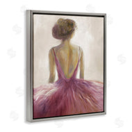 K. Nari | Abstract Pink Ballerina Tutu Female Dancer