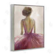 K. Nari | Abstract Pink Ballerina Tutu Female Dancer