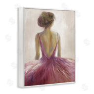 K. Nari | Abstract Pink Ballerina Tutu Female Dancer