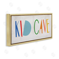 Stupell Studio | Kid Cave Phrase Fun Vibrant Whimsical Typography