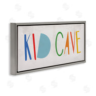 Stupell Studio | Kid Cave Phrase Fun Vibrant Whimsical Typography