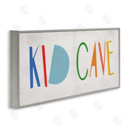 Stupell Studio | Kid Cave Phrase Fun Vibrant Whimsical Typography