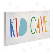 Stupell Studio | Kid Cave Phrase Fun Vibrant Whimsical Typography