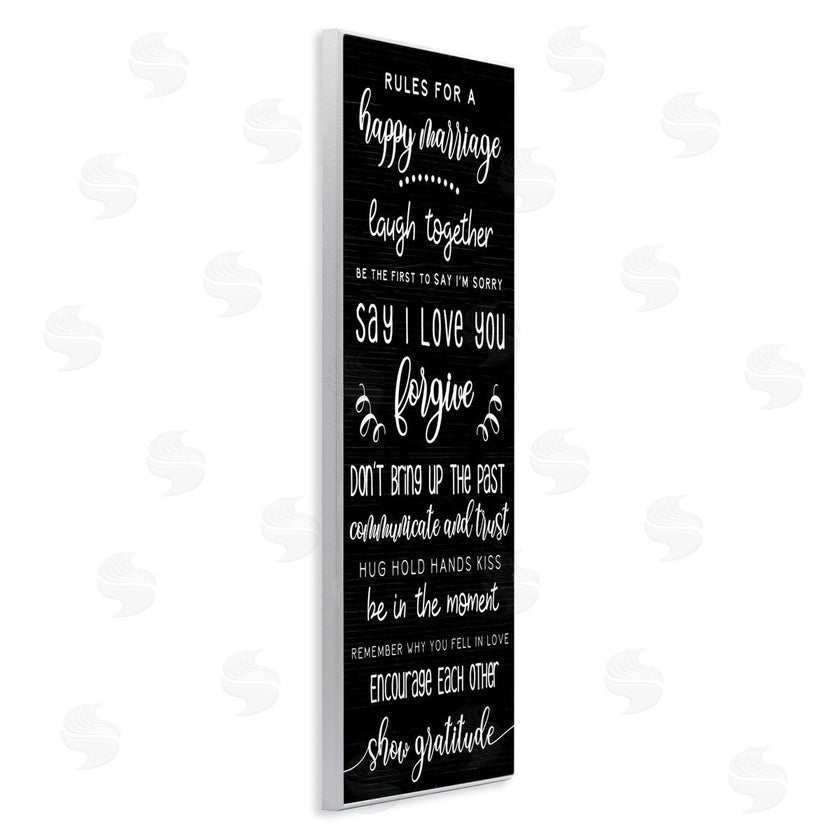 Stupell Studio | Rules for Happy Marriage