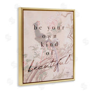 Stupell Studio | Be Your Own Beautiful Phrase Vintage Wild Turkey
