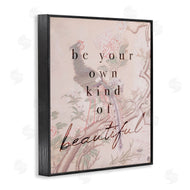 Stupell Studio | Be Your Own Beautiful Phrase Vintage Wild Turkey