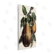 Stupell Studio | Grow Gracefully Phrase Vintage Yellow Pear Tree